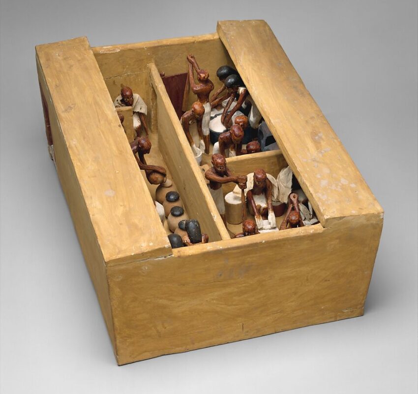 Ancient Architectural Models The Story of Meketres Garden-05